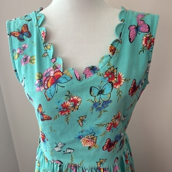 LINDY Bop l Vintage Butterfly Design Dress - Picture 4 of 8